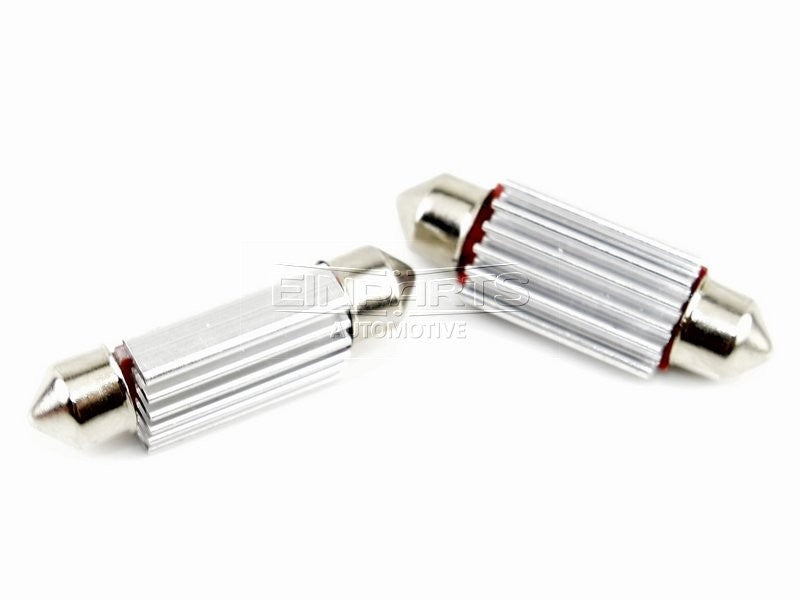 LED-lampa för bil – C10W – SV8.5–8 – 3000K – 12 LED – SMD 4014 – 2-pack