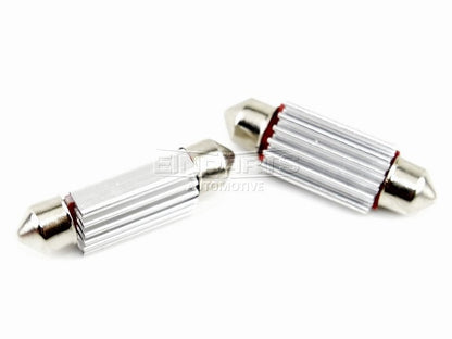 LED-lampa för bil – C10W – SV8.5–8 – 3000K – 12 LED – SMD 4014 – 2-pack