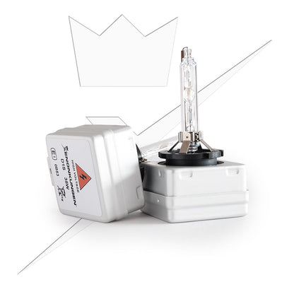 D1S 4300K Xenonlampor Xenonkungen – produktvy från sidan | Xenonkungen