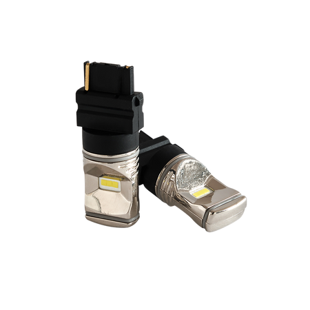 T25 – 3156 LED Chrome Vit – produktbild framifrån | ÖVRIGT