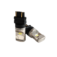 T25 – 3157 LED Chrome Vit – produktbild framifrån | ÖVRIGT