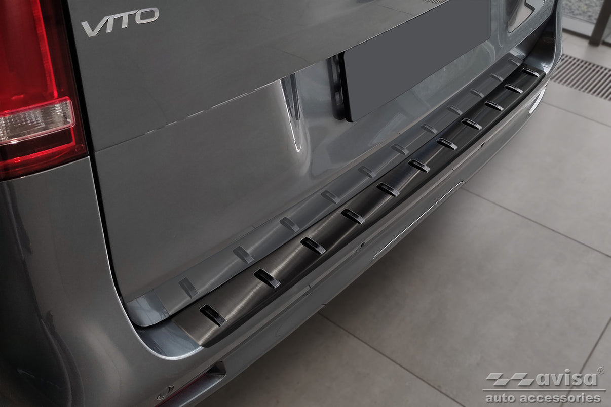 Lastskydd Strong Edition Mercedes V Class W447/ Vito III/ Marco Polo 2014–2019, facelift 2019–2024, facelift 2024+ (fit only to… – Svart – detaljbild 3