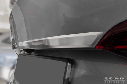 Bakluckelist Skoda Octavia IV liftback 2019–2024 facelift 2024+ – Silver satin – detaljbild 3