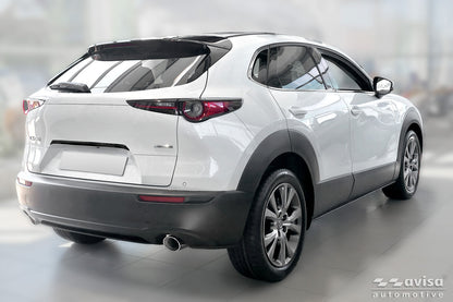 Bakluckelist Mazda CX-30 2019+ – Spegelblank svart – detaljbild 2