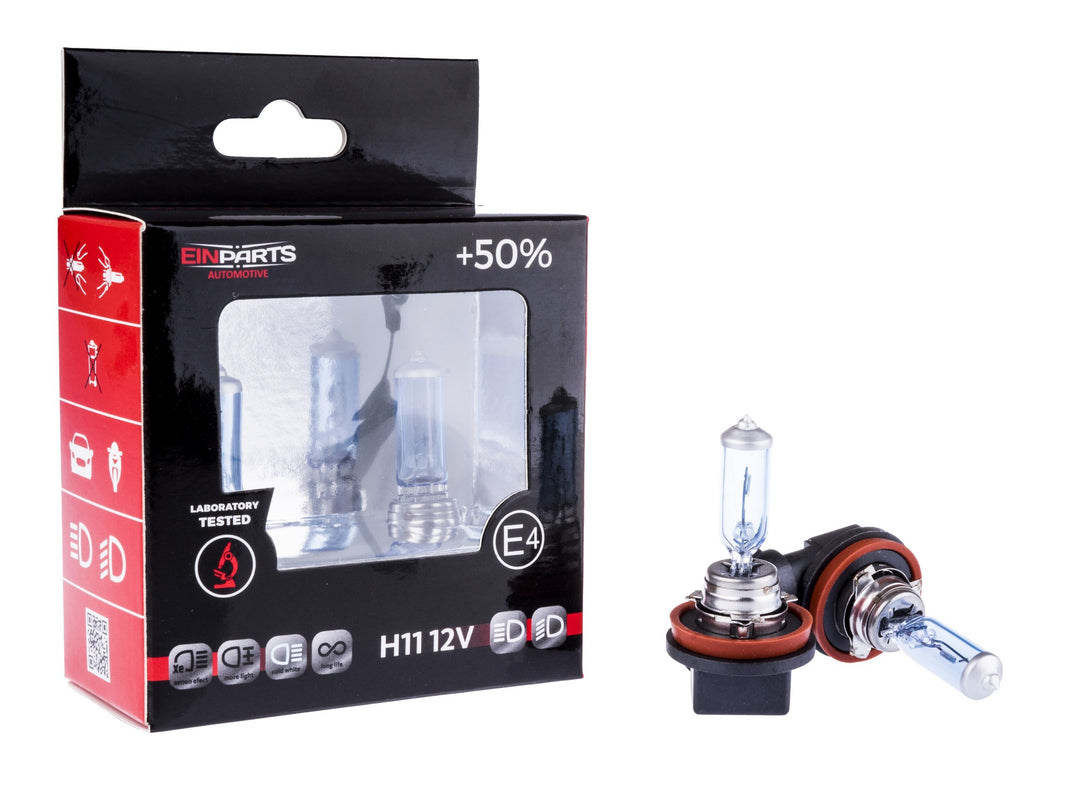 Halogenlampsats – H11 – 4300K – 9V - 16V – 55 W – PGJ19–1 – 2-pack