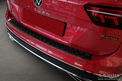 Lastskydd Black Mat Volkswagen Tiguan II 2015–2020, facelift 2020+/ eHybrid 2020–2024 m.fl. – Mattsvart (2/40213) – detaljbild 3