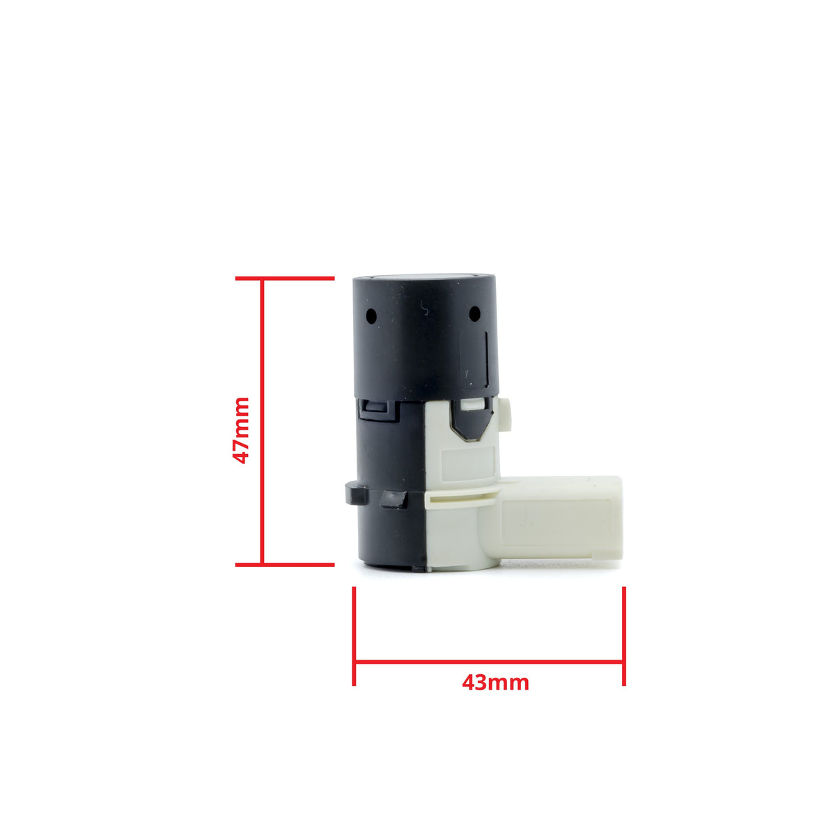 PDC-parkeringssensor BMW 1 E87/3 E46 m.fl. – 43 × 23 mm