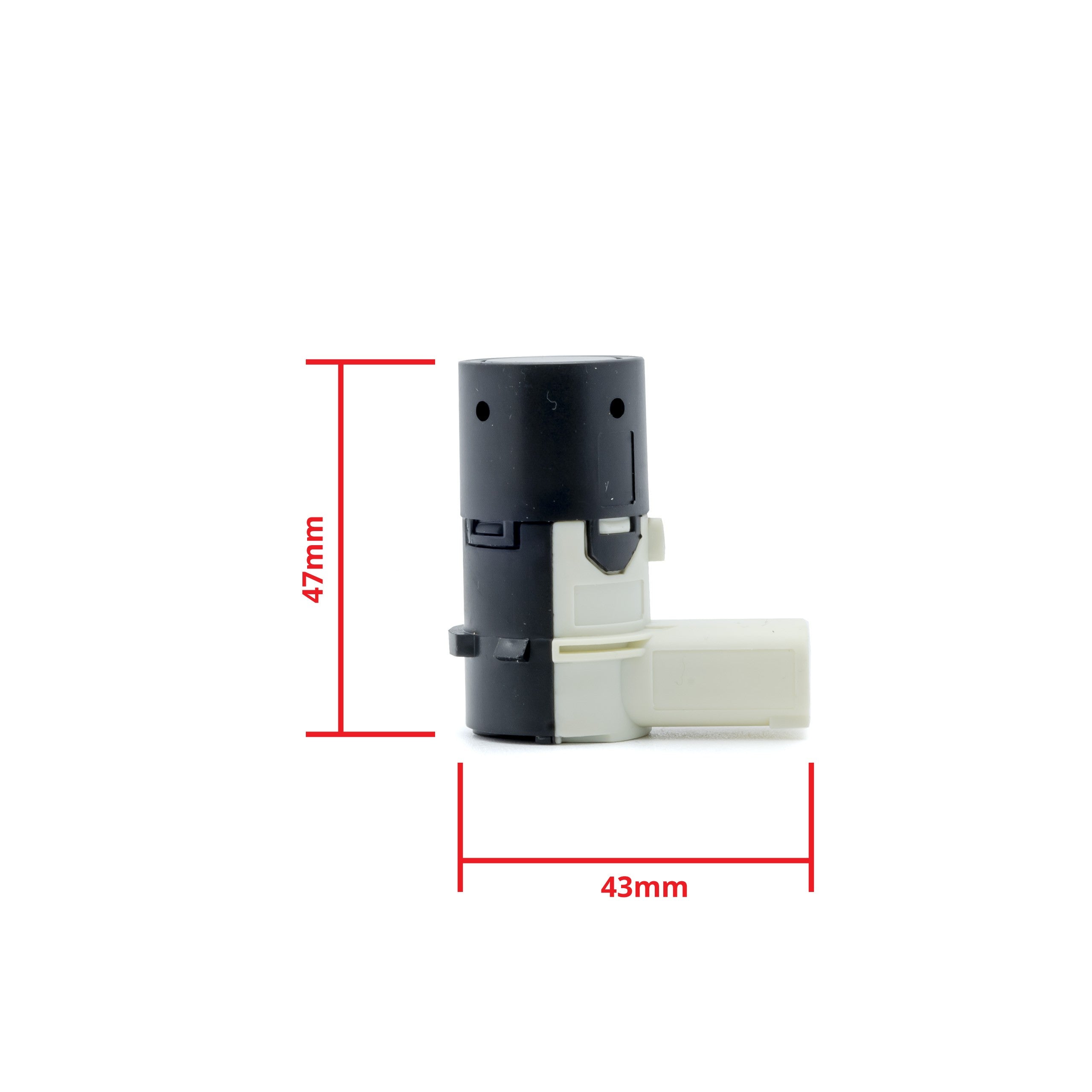 PDC-parkeringssensor BMW 1 E87/3 E46 m.fl. – 43 × 23 mm