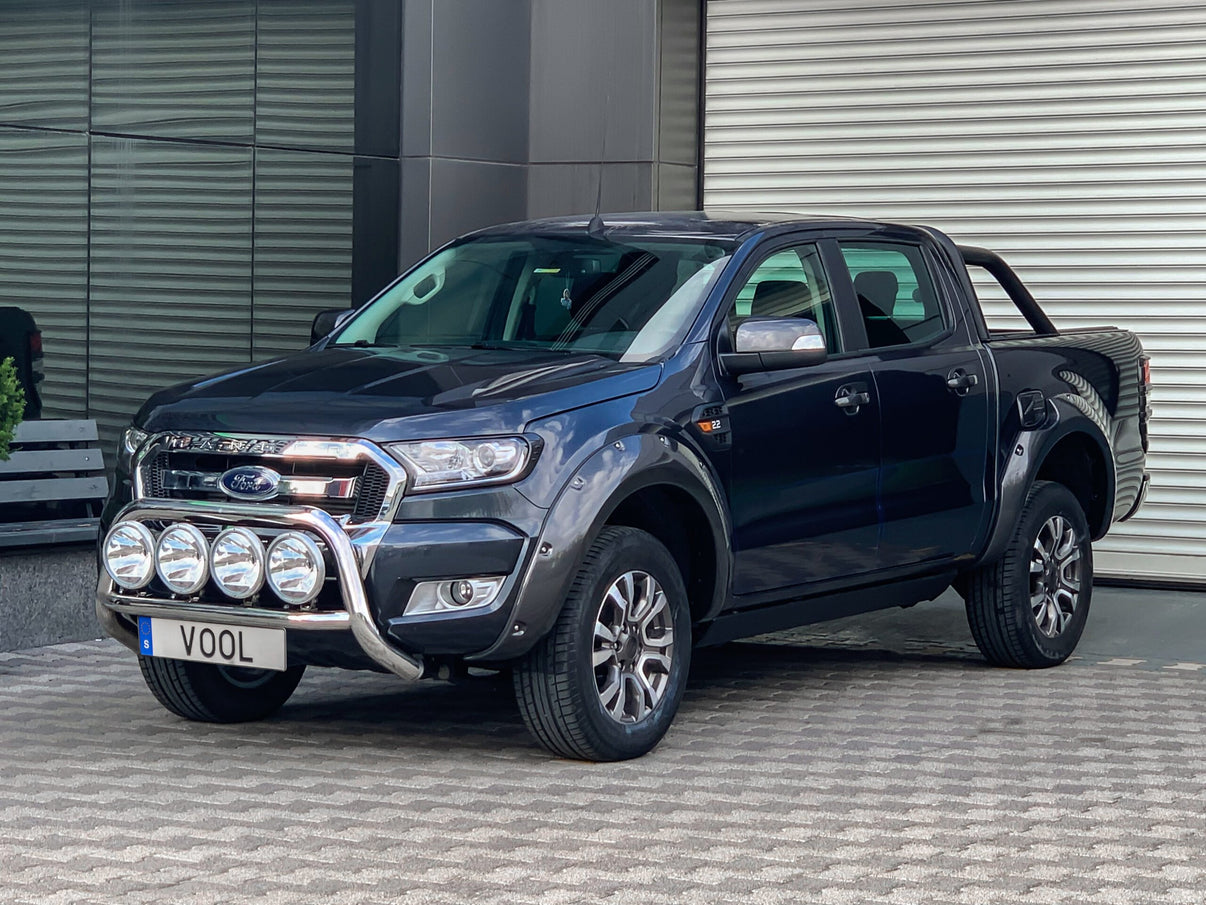 STOR QUADRO 76MM frontbåge – Ford Ranger 2016 – närbild detaljer | ÖVRIGT