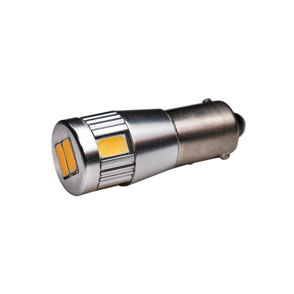 Bax9S – H6W Led 6smd – 9 – 14v DC – i användning | Xenonkungen