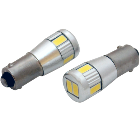 Bax9S – H6W Led 6smd – 9 – 14v DC – produktbild framifrån | Xenonkungen