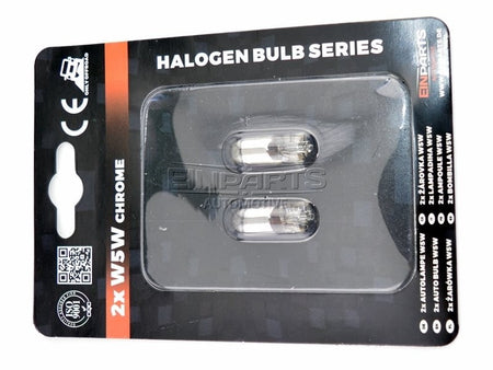 Halogenlampa – W5W – 1700–1800K (Orange) – 9V - 16V – 5 W – 2-pack