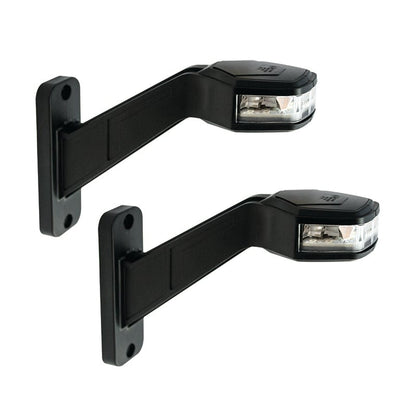 Sidomarkeringsljus Flexibel LED Röd/Vit (2 – Pack) – produktbild framifrån | LEA