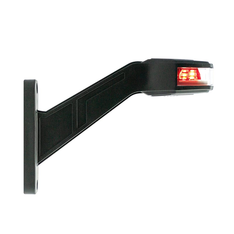 Sidomarkeringsljus Flexibel LED Röd/Vit/Gul (2 – Pack) – produktvy från sidan | LEA