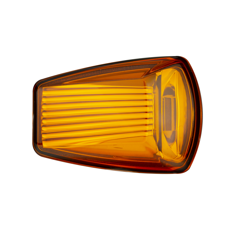 Blinkerslampa M77 Lågprofil 22mm – Gul (2 – Pack) – produktvy från sidan | LEA