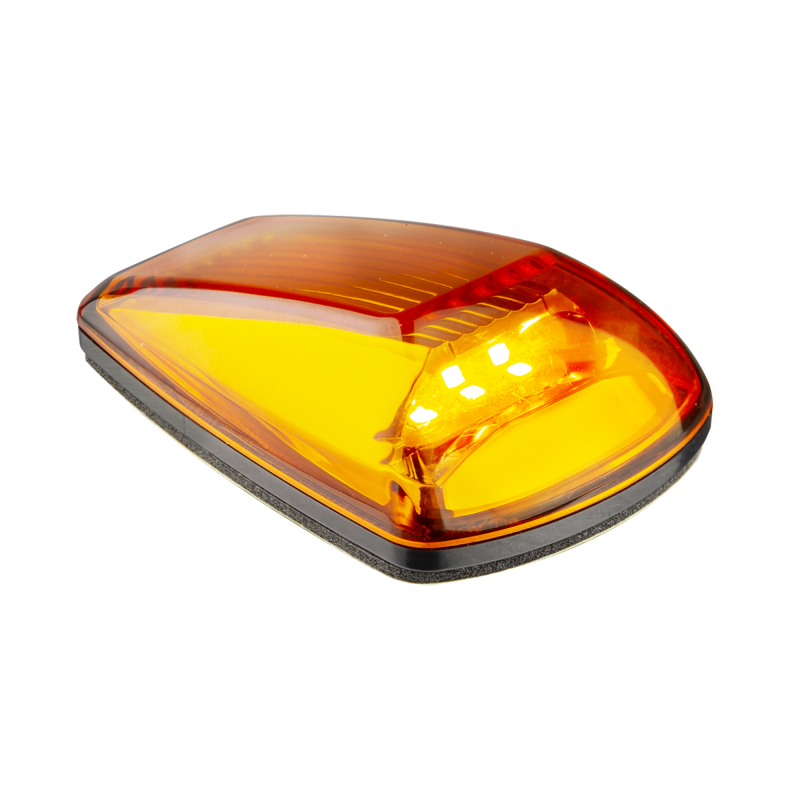 Blinkerslampa M77 Lågprofil 22mm – Gul (2 – Pack) – produktbild framifrån | LEA