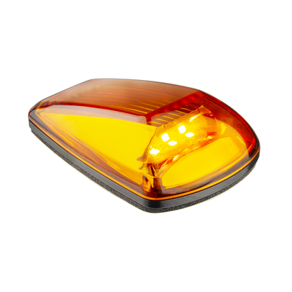 Blinkerslampa M77 Lågprofil 22mm – Gul (2 – Pack) – produktbild framifrån | LEA