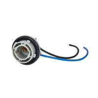 produktbild framifrån visande BA15S Sockel – 10cm kabel – Carlevel