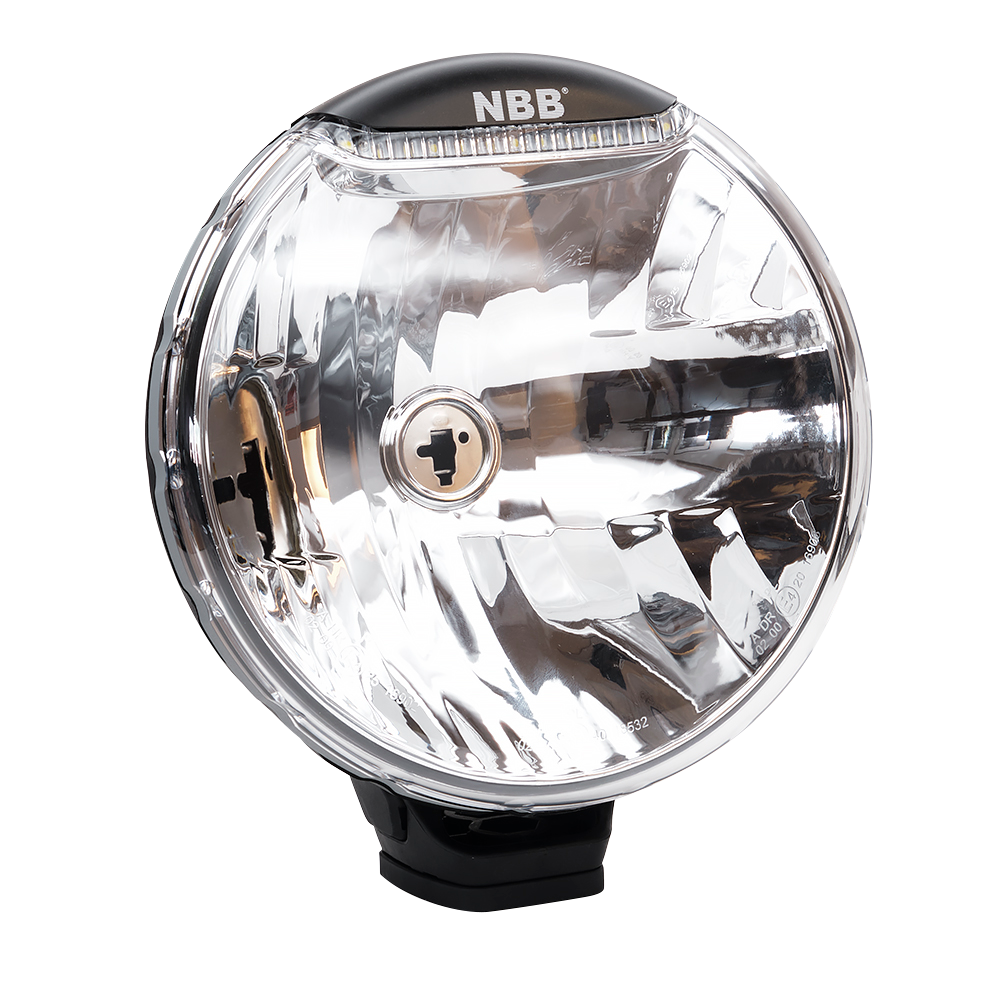 NBB Extraljus Alpha LED 225 – H1 Fjärr – produktbild framifrån | NBB