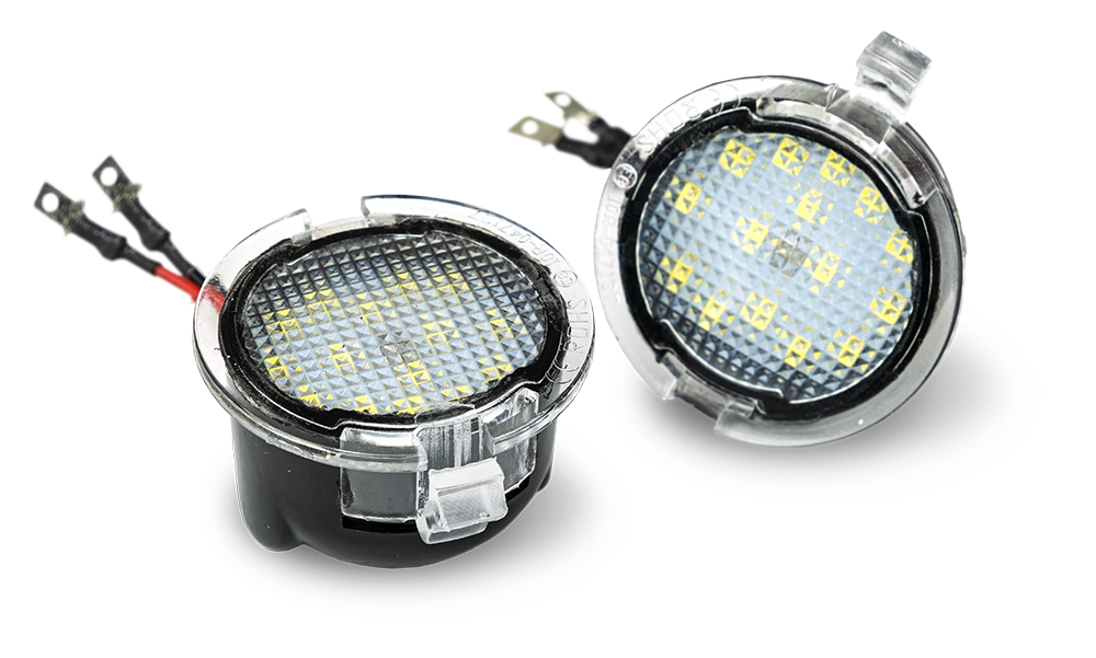 Spegelljus LED Ford Edge – Mondeo – Explorer – produktbild framifrån | ÖVRIGT