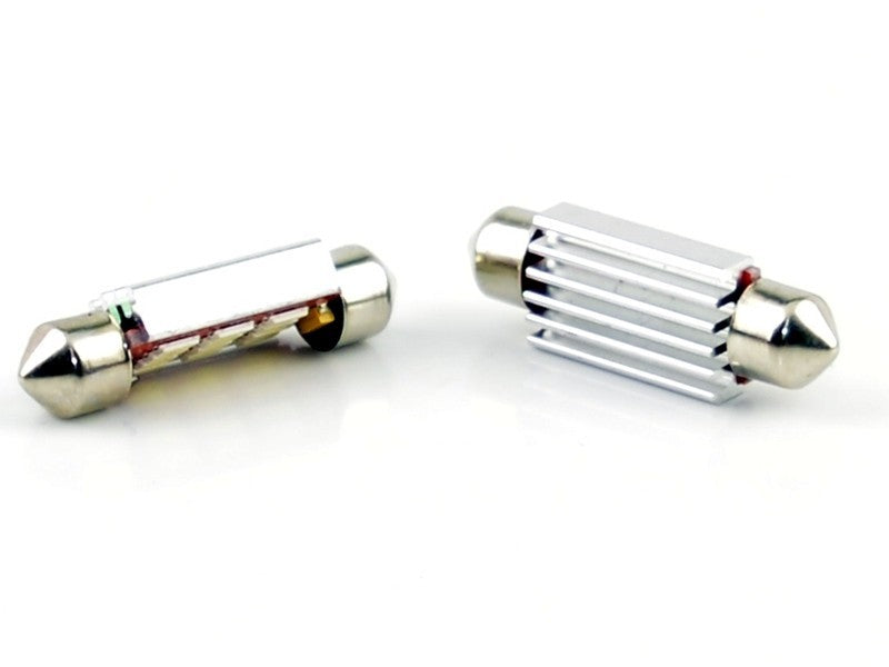 LED-lampa för bil – C10W – SV8.5–8 – 6000K – 12 LED – SMD 4014 – 2-pack