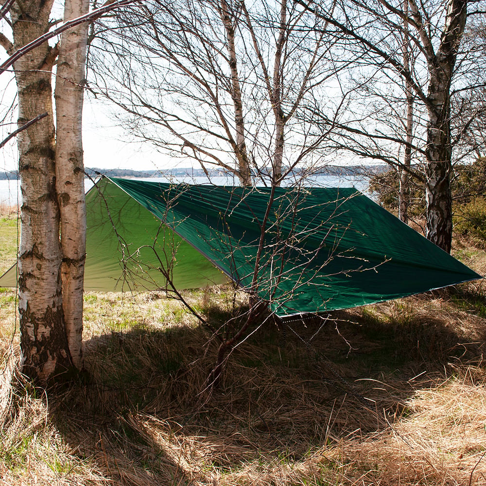 FIIKE DRAGET Tarp – 300x300cm – produktbild framifrån | Xenonkungen