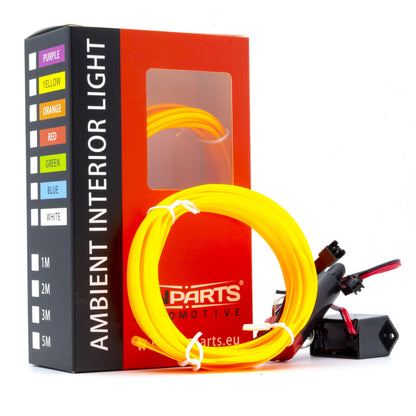 Ambient LED-belysning – Bursztynowy – 9V - 16V – 2000 (200cm)