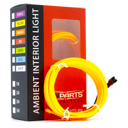 Ambient LED-belysning – Bursztynowy – 9V - 16V – 2000 (200cm)