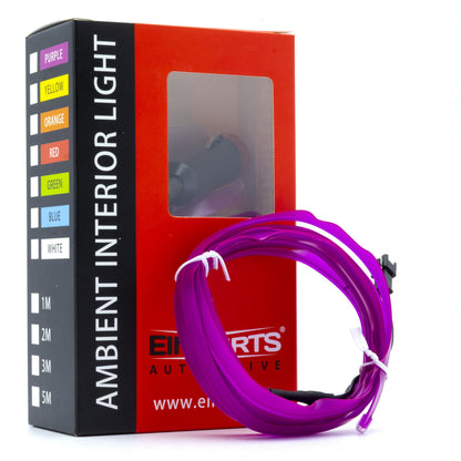 Ambient LED-belysning – Lila – 9V - 16V – 2000 (200cm)