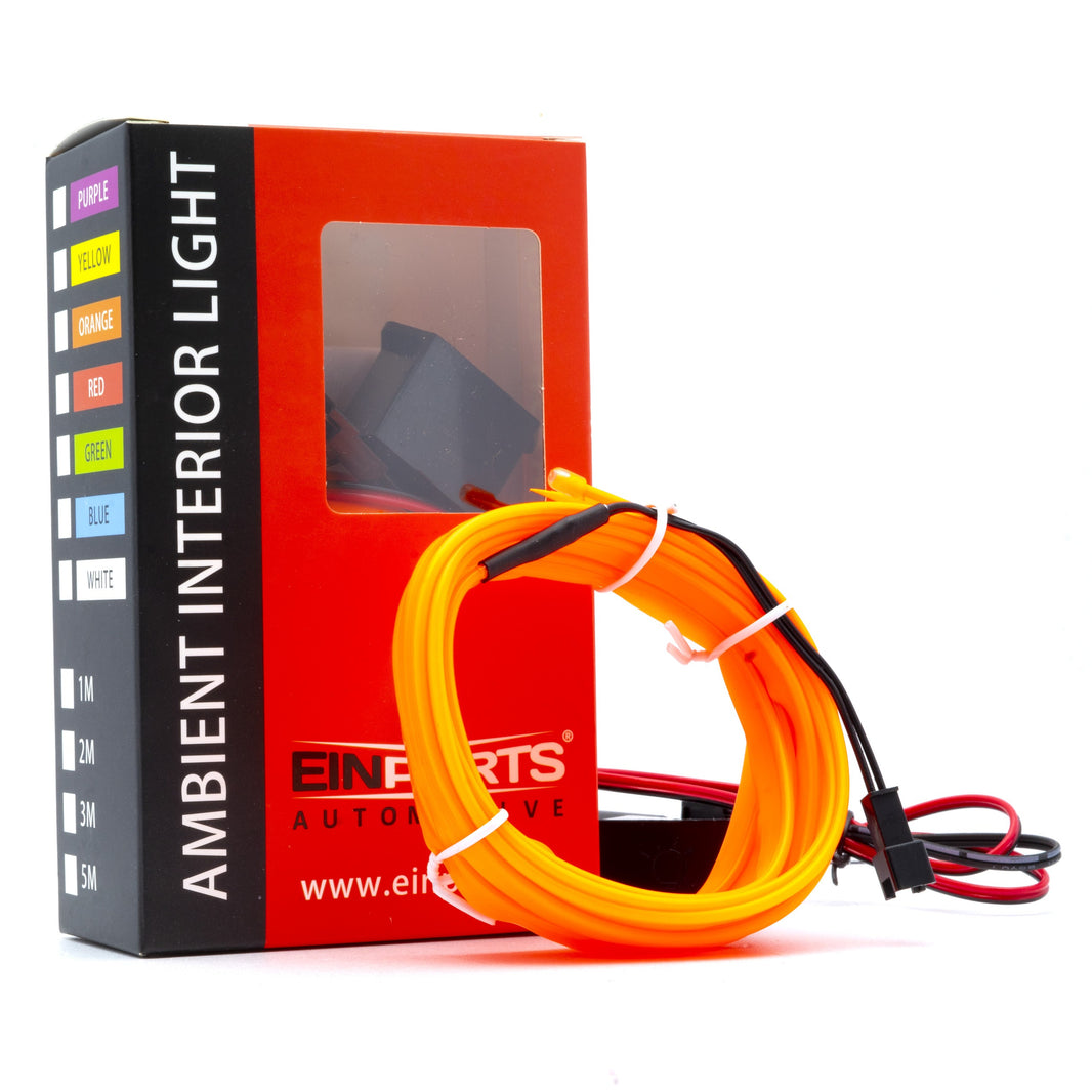 Ambient LED-belysning – Orange – 9V - 16V – 3000 (300cm)