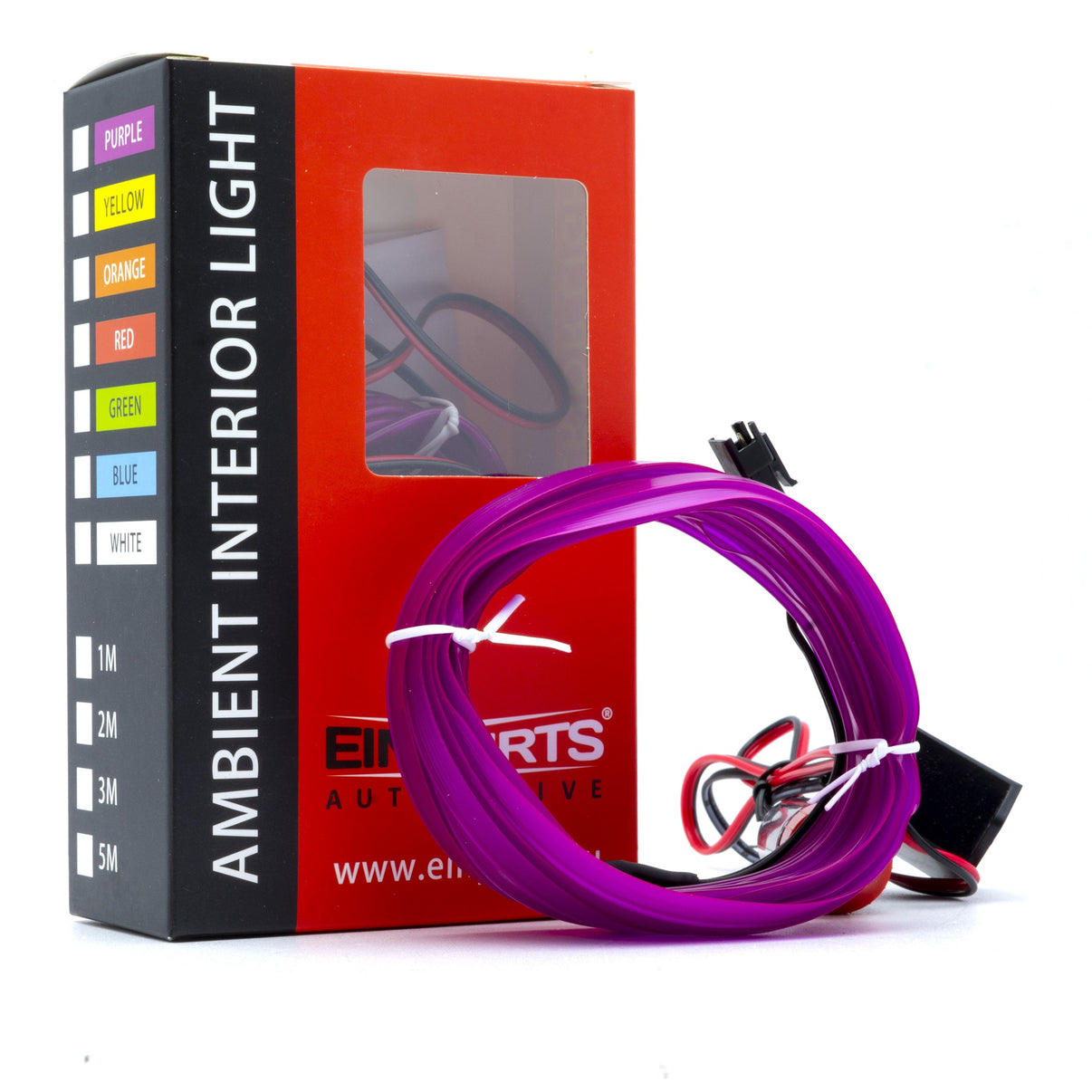 Ambient LED-belysning – Lila – 9V - 16V – 3000 (300cm)