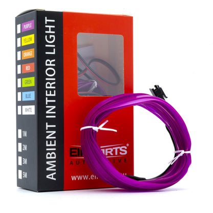 Ambient LED-belysning – Lila – 9V - 16V – 3000 (300cm)
