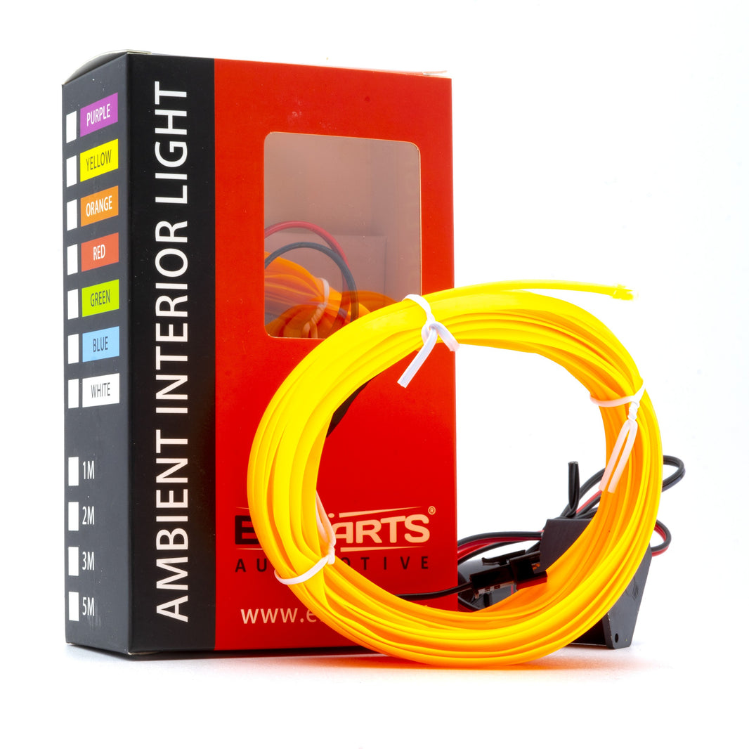 Ambient LED-belysning – Bursztynowy – 9V - 16V – 5000 (500cm)