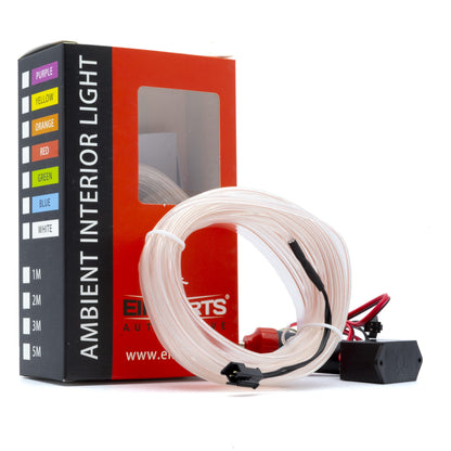 Ambient LED-belysning – Vit – 9V - 16V – 5000 (500cm)