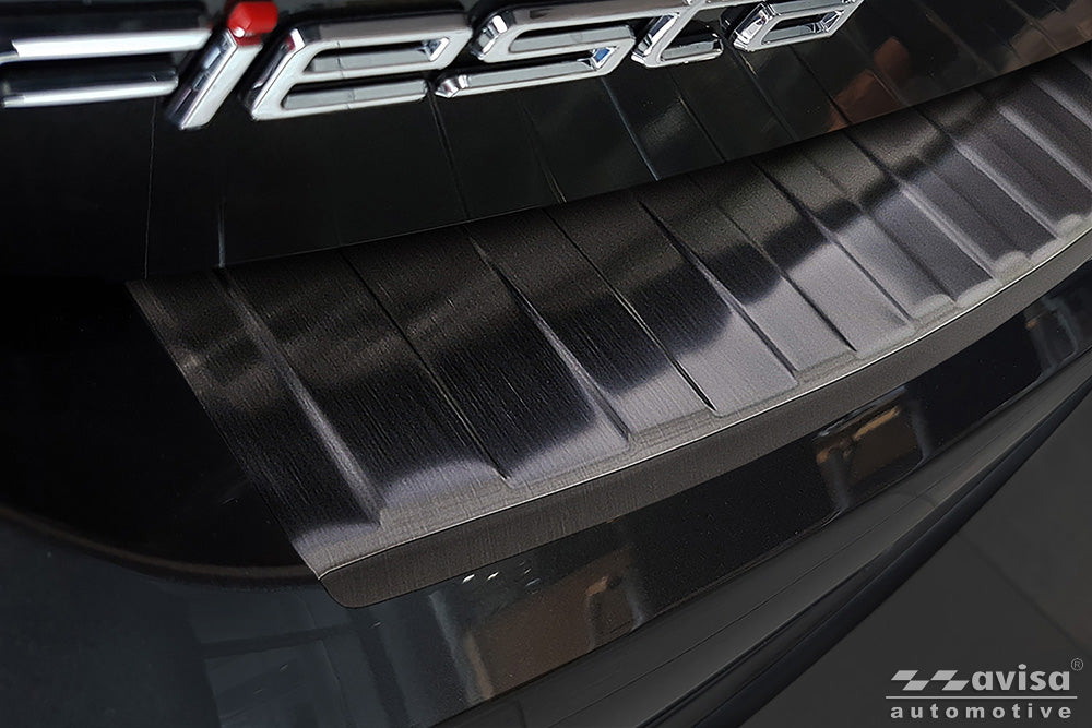 Lastskydd Ford Fiesta MK8 5-dörrars/ 3-dörrars/ Active/ Vignale/ ST 2017+ m.fl. – Svart – detaljbild 3