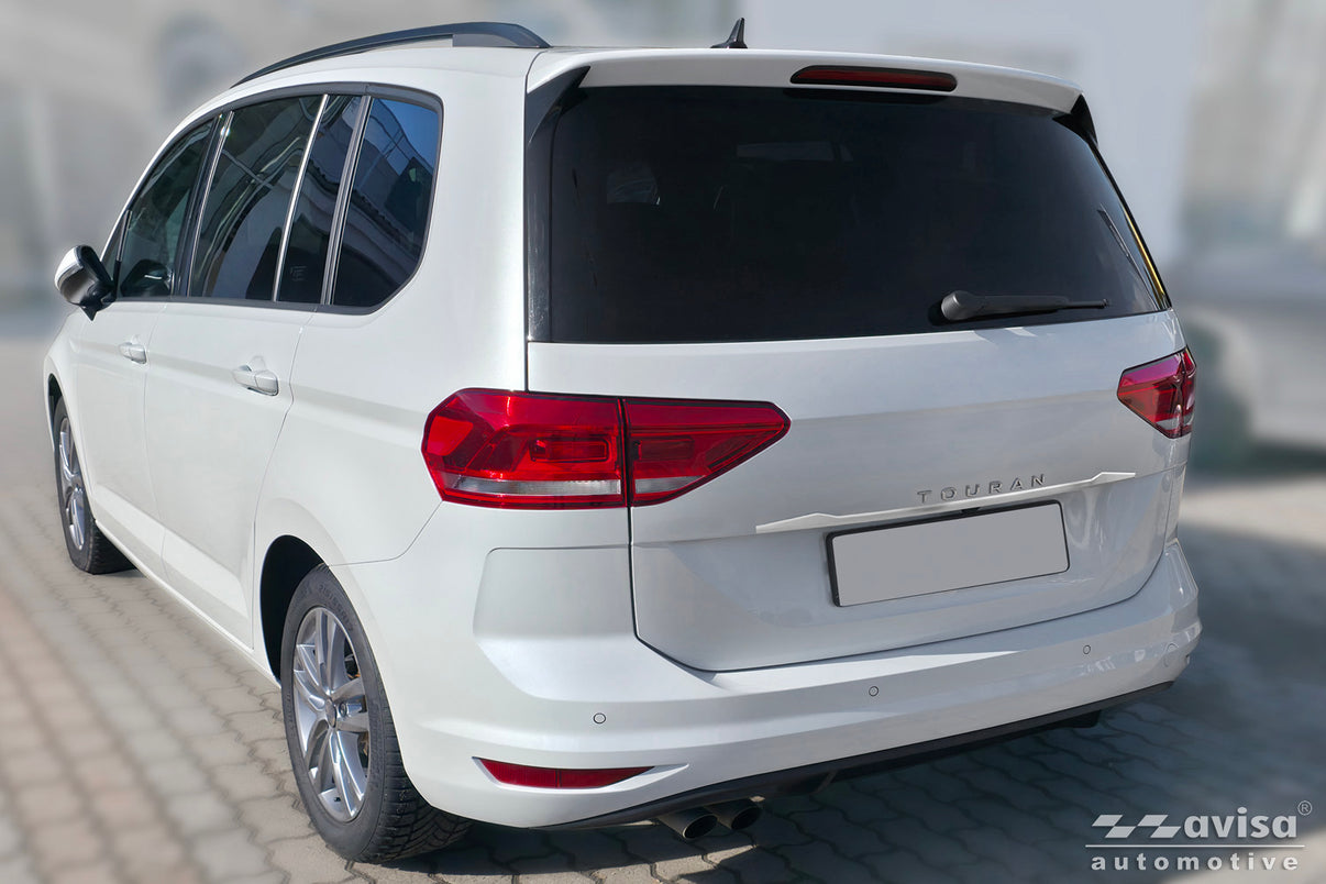 Bakluckelist Volkswagen Touran III/ R-line 2015+ – Silver satin – detaljbild 2