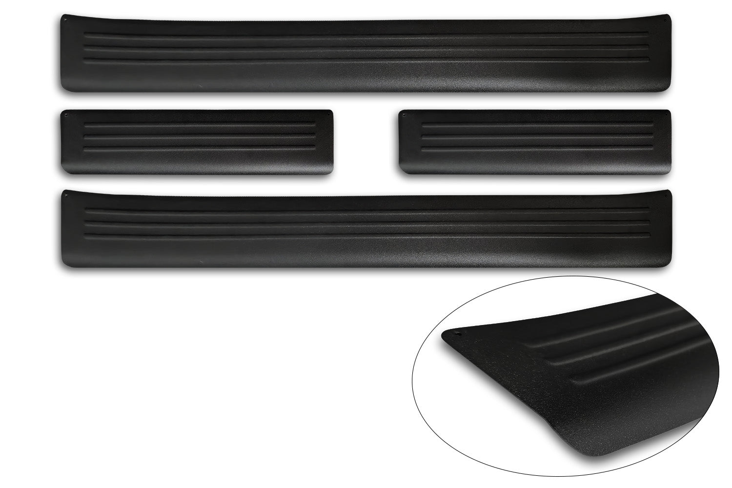 Tröskelskydd Black Mat Citroen C3 IV 2024+ – Mattsvart