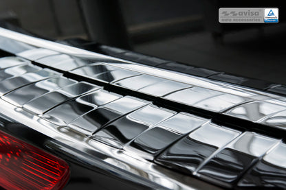 Lastskydd Audi Q5 2008–2012, facelift 2012–2016 / Audi SQ5 2013+ – Spegelpolerat silver