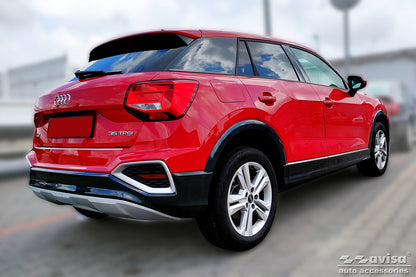 Lastskydd Audi Q2 crossover facelift 2020+ – Silver satin – detaljbild 2
