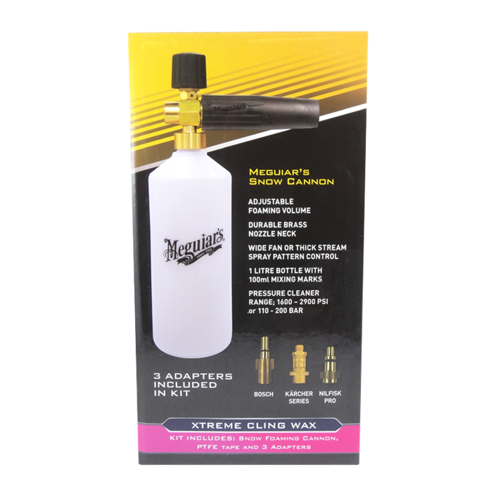 Meguiar's Ultimate Snow Foam Cannon Kit – närbild detaljer | Meguiar's