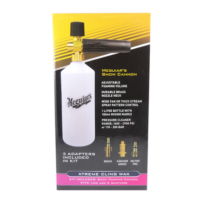 Meguiar's Ultimate Snow Foam Cannon Kit – närbild detaljer | Meguiar's