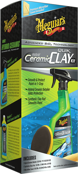 Meguiar's Hybrid Ceramic Clay kit – produktbild framifrån | Meguiar's