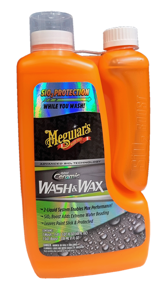 Meguiar's Hybrid Ceramic Wash & Wax – produktbild framifrån | Meguiar's