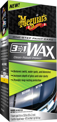 Meguiar's 3 in 1 Wax – produktbild framifrån | Meguiar's