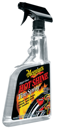 Meguiar's Hot Shine Tyre Spray – produktbild framifrån | Meguiar's