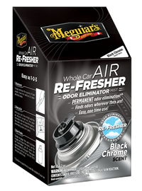 Meguiar's Air Re – Fresher Black Chrome – produktbild framifrån | Meguiar's
