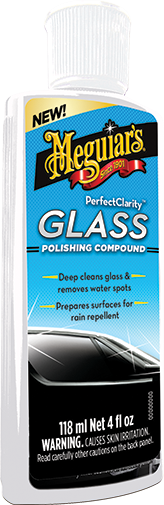 Meguiar's Perfect Clarity Glass Polishing Compound – produktbild framifrån | Meguiar's