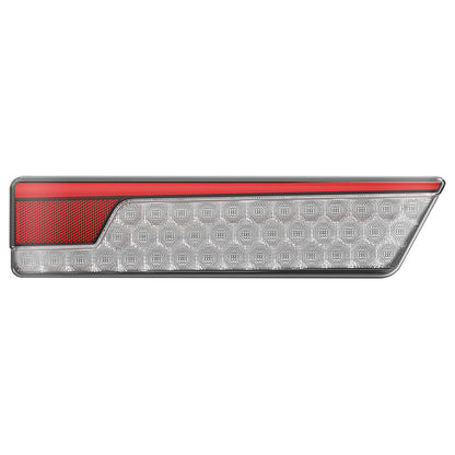Kombinationslampa 355BARWML Chrome – Right – närbild detaljer | LEA
