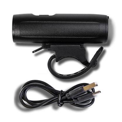 Smarter Bullit Cykellampa F290 VIT – 400lm – närbild detaljer | SMARTER