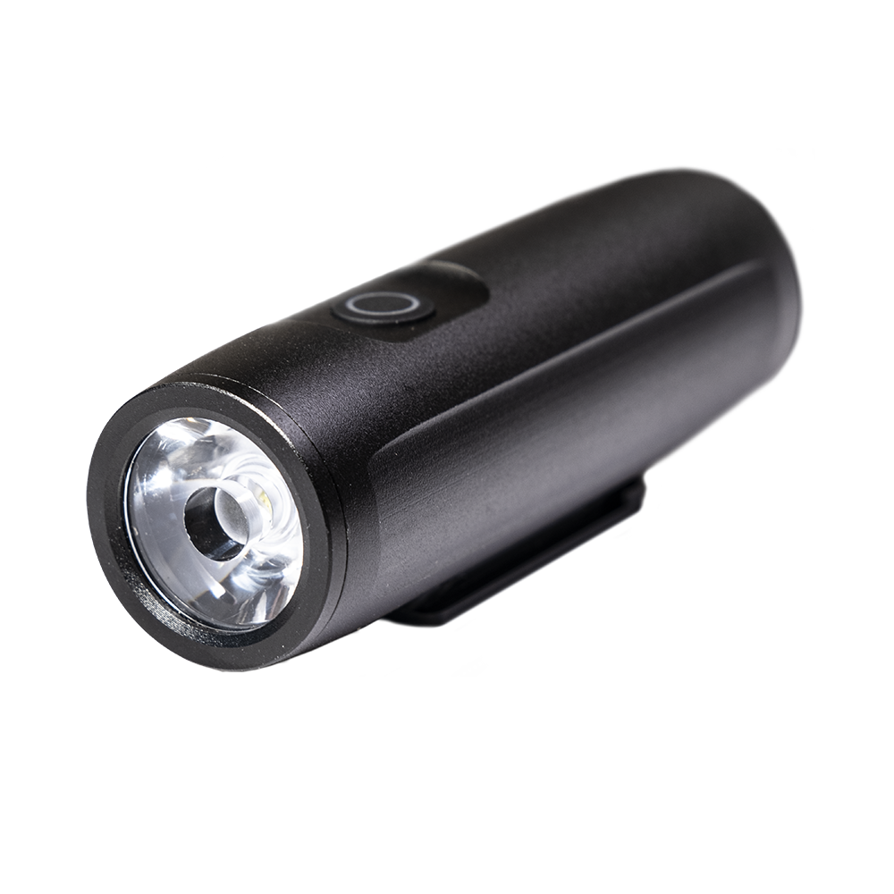 Smarter Bullit Cykellampa F290 VIT – 400lm – produktvy från sidan | SMARTER